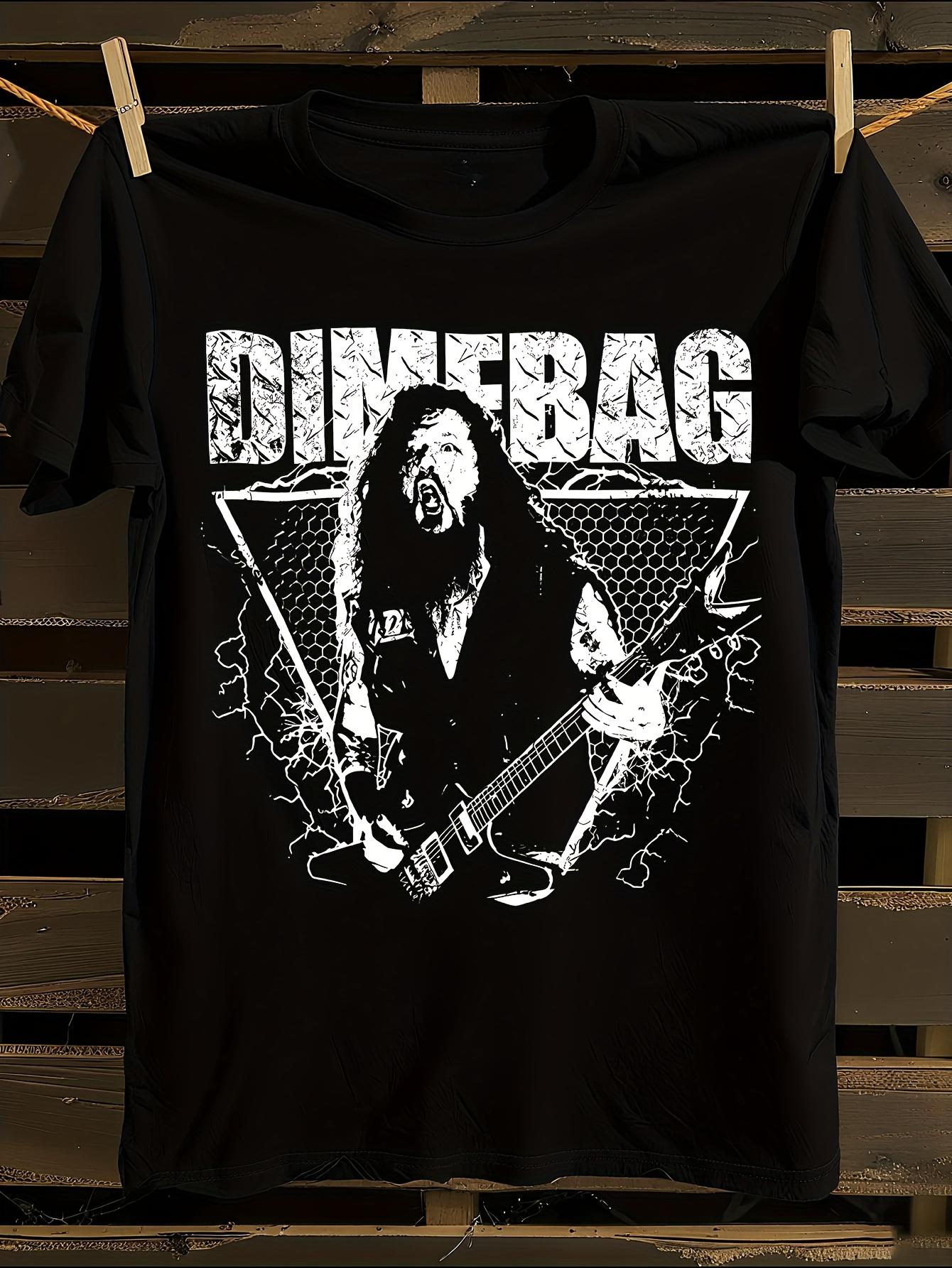 Heavy Metal Band Graphic T-shirt L