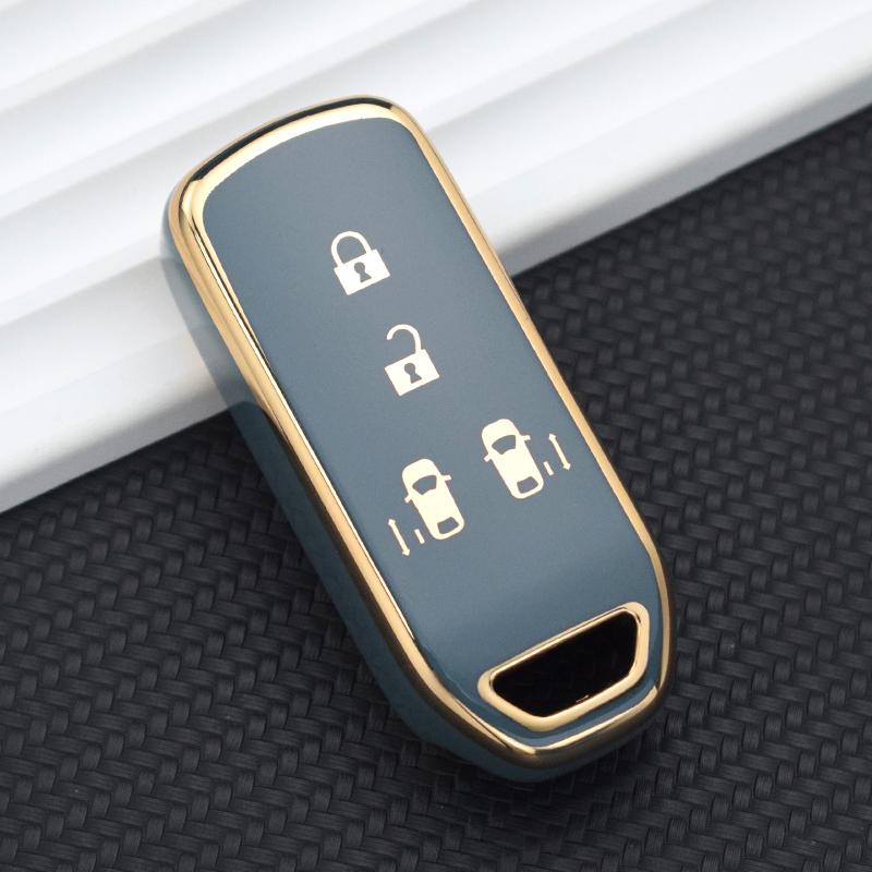 2/4 Buttons New TPU Remote Shell Fob For Honda New Nbox N-One Custom JF3 / JF4 N-BOX JF1 / JF2 N-BOX+ Plus N Wagon Car Key Case Cover