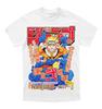 Naruto Uzumaki Vintage Weekly Jump Cover Tee Men Women Retro Anime Streetwear Cotton T-Shirt