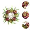 Artificial Door Spring Crown with Hello Sign Collection Creative Decoration for The Home Window
