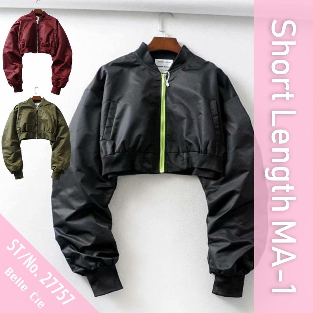 Blouson Oberbekleidung Militärjacke [Belle Cie] MA-1 Damen (ST/Nr.27757) (Bordeaux)