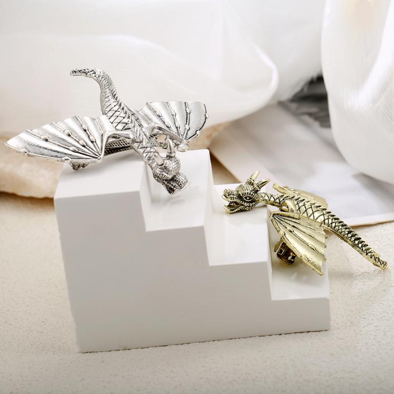 Vintage Viking Dragon Hairpin Fashionable And Elegant Women'S Retro Nordic Norwegian Style Hair Accessory Gift