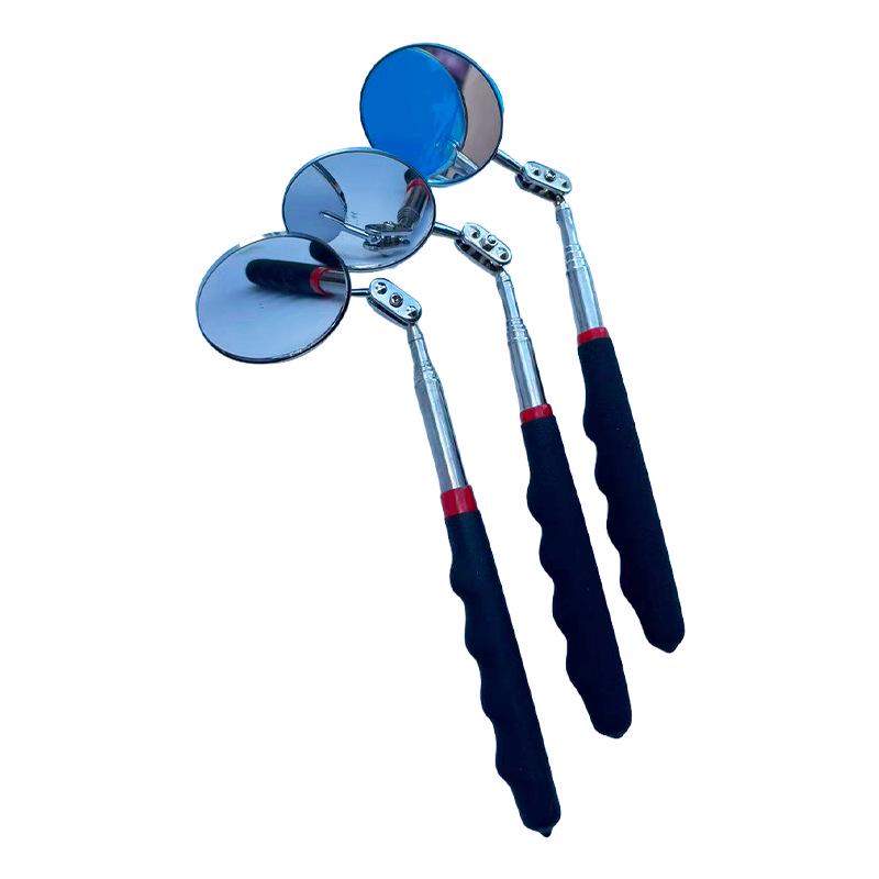 Telescopic Auto Repair Inspection Mirror Set – Large & Small Detection Mirrors for Car Bottoms
