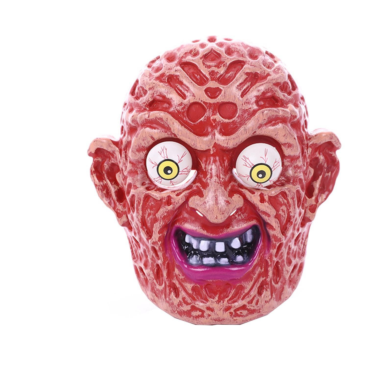 

Halloween Spring Eyeball Horror Mask Захисна маска на повне обличчя One Size рожевий