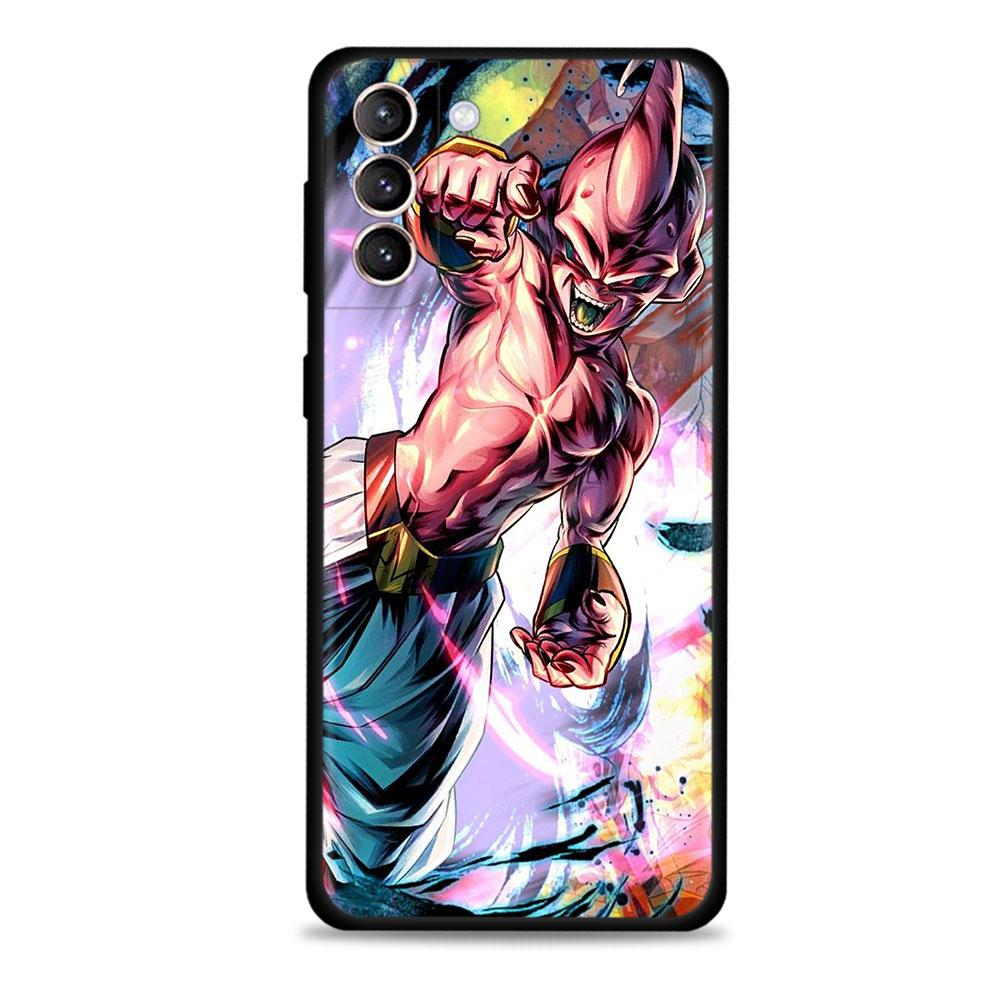 Dragon ball Golden Frieza telefonfodral för Samsung Galaxy S21 S20 FE S22 Ultra S10 S9 S8 Plus S10e Note 20 Ultra Silikonskydd