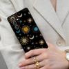 Fashion Sun Moon Face Cell Phone Case for Samsung Galaxy S26 Ultra S25 S24 S23 S22 S21 S20 Note10 Cover