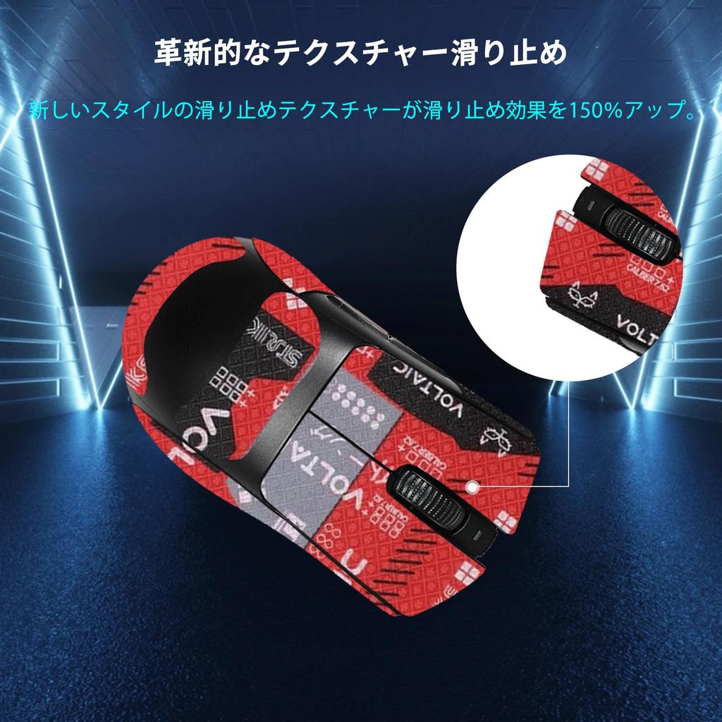 Razer DeathAdder V4 Pro Mouse Grip Tape [NOUKAJU] for Razer DeathAdder V4 Pro Gaming Mouse. Ultra-thin, Highly Absorbent, Anti-slip Grip Tape for