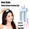 Heating Fluffy Fluffy Hairpin Curling Clip Electric Heated Hair Clip Volume Bangs Clip  Beauty Use