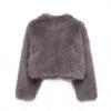 Autumn Faux Fur Short Jacket - European & American Style
