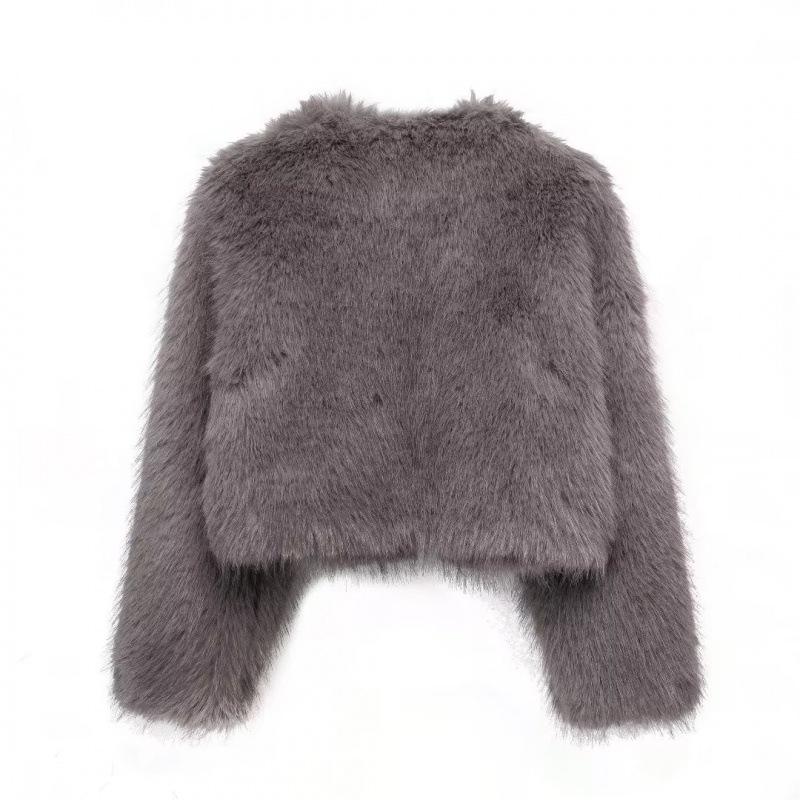 Autumn Faux Fur Short Jacket - European & American Style