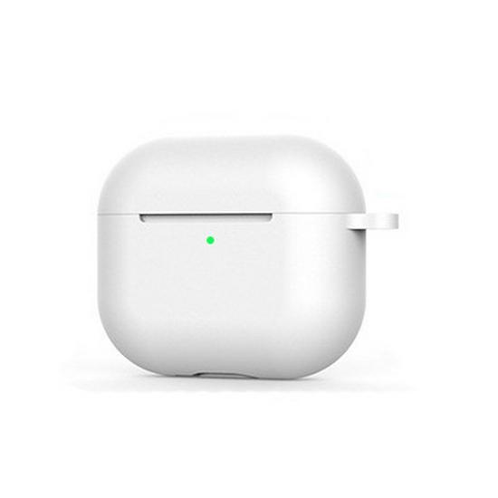 Solid Color Silicone Protective Case for AirPods 4 - 4th Gen Bluetooth Headset Cover