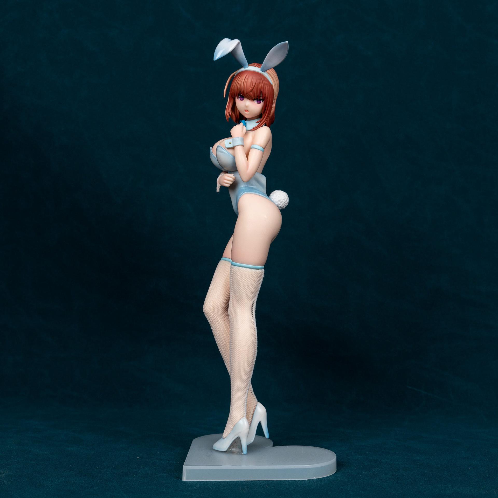 

ENSOUTOYS Ikomochi Black Bunny Aoi White Bunny Natsume Animation Girl POLYVINYL CHLORIDE Action Figure Plaything Game Statue Adult Collector Miniature No Retail Box