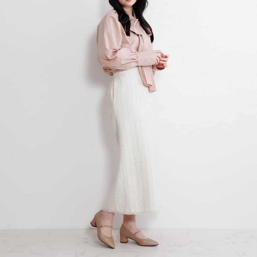 HIMIKO / Himiko / [WEB Exclusive] Block Heel Mary Jane Pumps / 640006 Beige 245