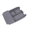 For Leapmotor B10 Armrest Center Console Lower Storage Box Double-Layer Organizer Box Silicone Pad Car Modification Interior