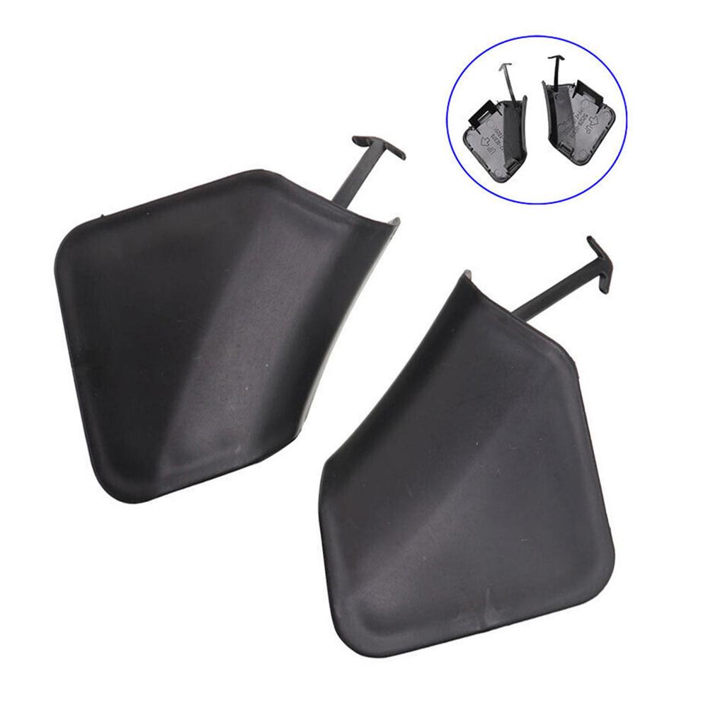 2Pcs Front Bumper Tow Hook Cover Cap Primer For Toyota Highlander 2011 2012 2013