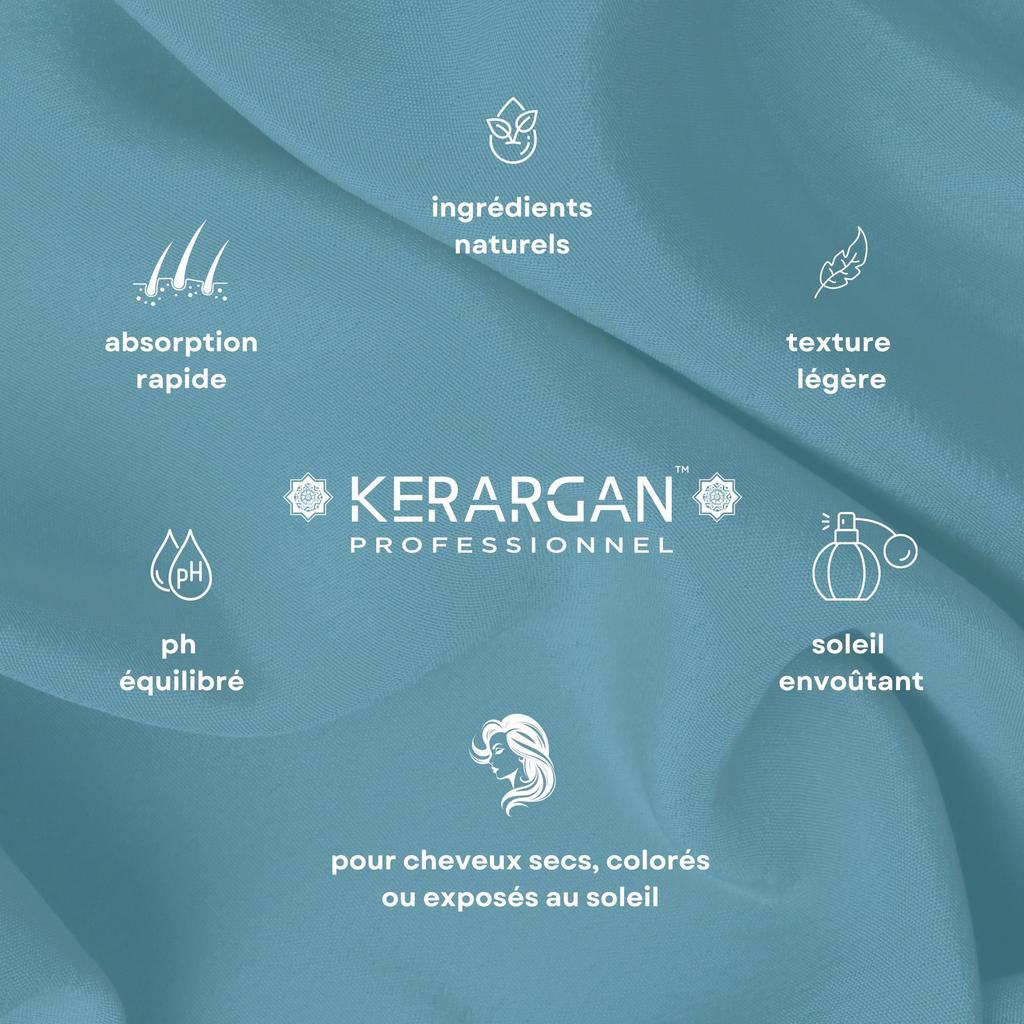 Kerargan - Kit de Voyage UV & Couleur à l'Huile de Marula - 3x100ml