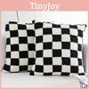 Plüschkissenbezug mit Schachbrettmuster für Auto, Zuhause, Wohnzimmer, Sofa, Schlafzimmer