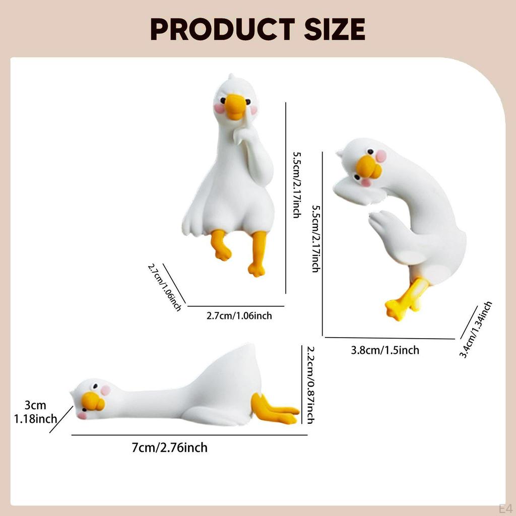 Computer Decor Figurines Center Console Screen Decorations Mini Animal Statues