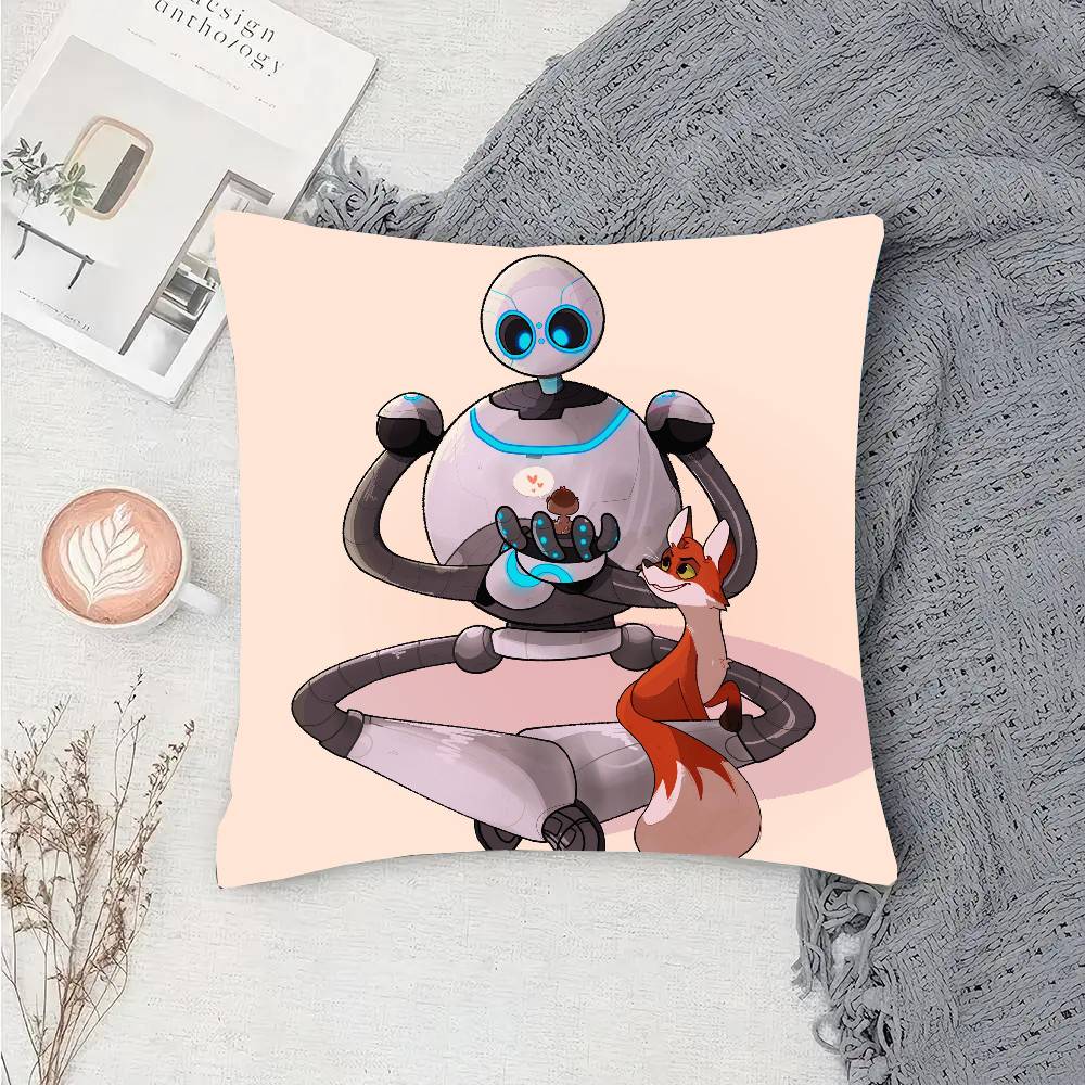 Film The Wild RRobot P Pillow Case Fashion Square Pillowcase Bedroom Sofa Room Ins Decoration Leisure