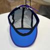 2025 Summer Duckbill Cap, Unisex, Color-Blocked, Letter Design, Lightweight, Sun-Protective, Breathable, and Quick-Drying Baseball Cap