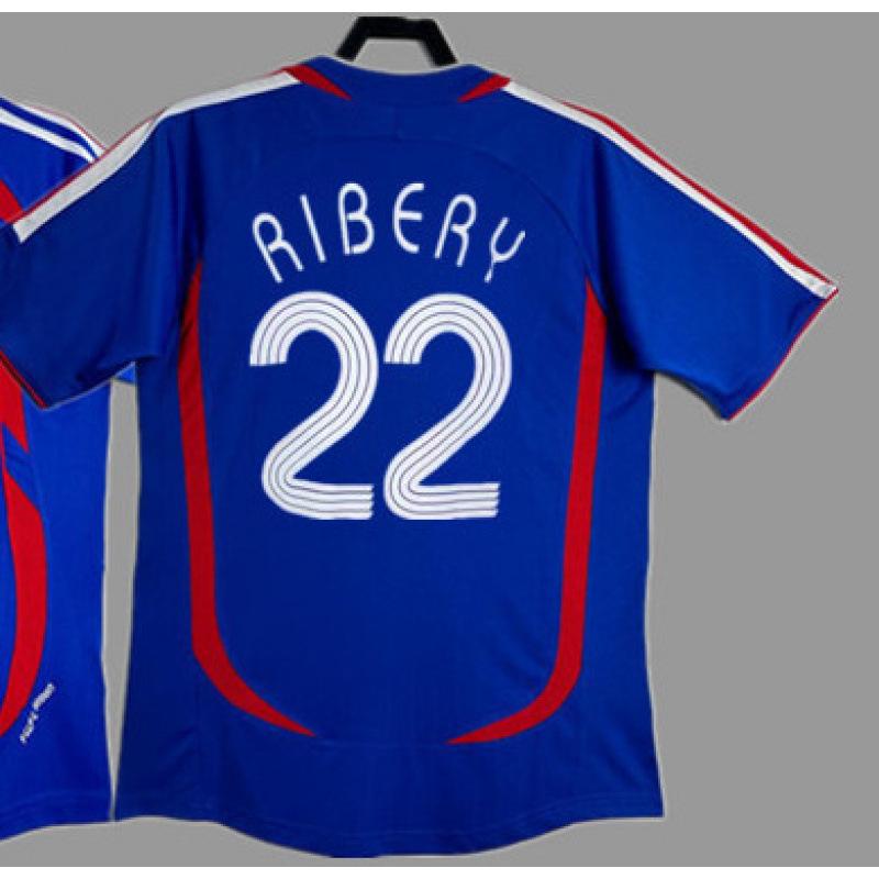 Vintage Jersey Classic Football Jersey National Team Jersey Zidane Henry Mbappe Cantona Ribery Jersey