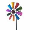 Hyack Weathervane, Outdoor Windmill, Durable Iron, Retro Style, Gardening Accessory, Colorful Wind Spinner