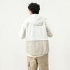 New Balance Jackets Unisex White Hooded Moderate Other 5AC14103-BEI