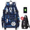 Large Capacity Student Backpack Women Multi-function Travel Daypack Men Outdoor Laptop Bag Oxford Cloth Water-resistant Durable