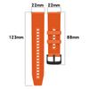 For Huawei Watch GT 4/Garmin Venu 2 Watch Band 22mm Soft Silicone Wrist Strap