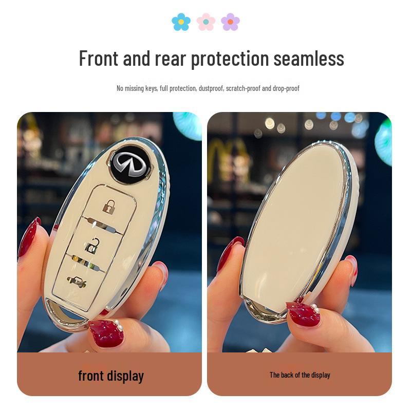 High-End Key Case for Infiniti Q50L, QX50, Q70L, and QX30 - Women's Special Edition