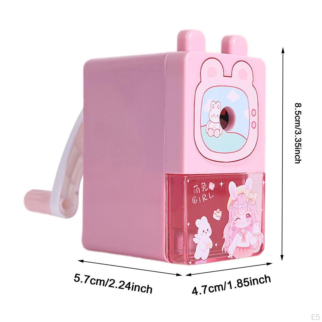 Hand Crank Pencil Sharpener for Kids and Artists
