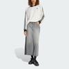 adidas Originals Jacquard Casual Culture Striped Loose Long Sleeve T-Shirt Women Tops KG3711