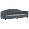 Vidaxl Sofa Z Funkcją Spania, Ciemnoszara, 80X200 Cm, Aksamitna