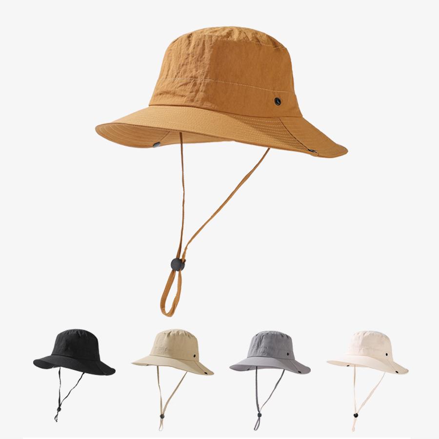 Summer Waterproof Outdoor Fisherman Hat Men's Anti-ultraviolet Sun Hat Women's Mountaineering Hat