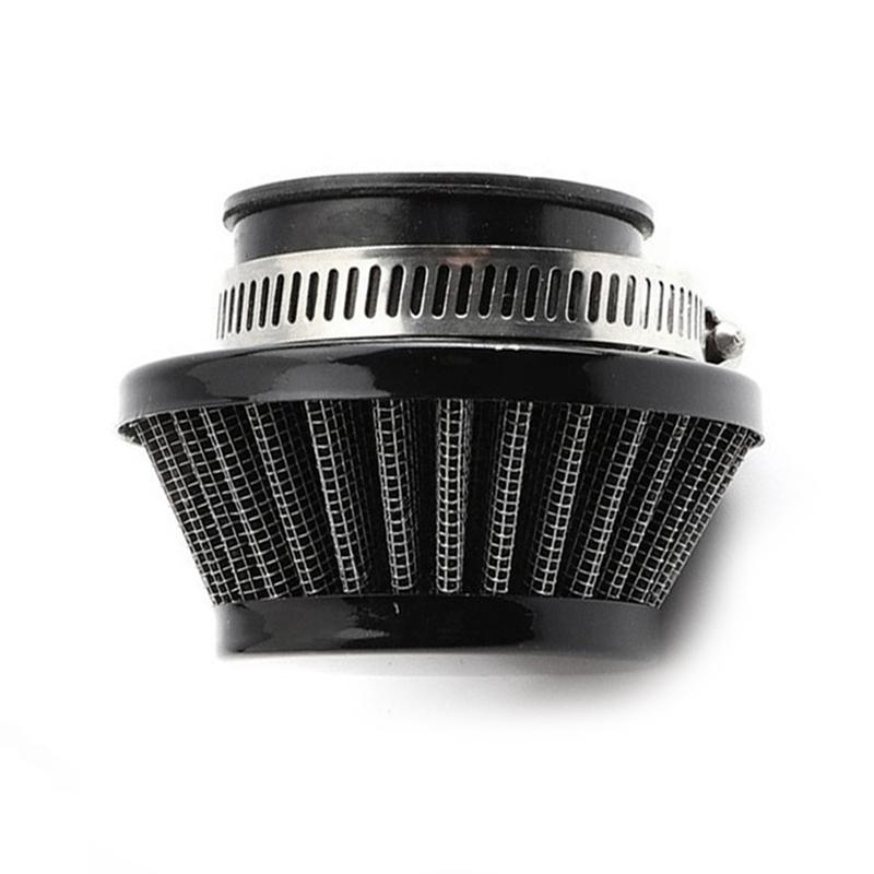For Motorized Bicycle Push Mini Moto Pocket Bike ATV Quad Motorcycle Parts- Universal 38MM Air Filter Gold