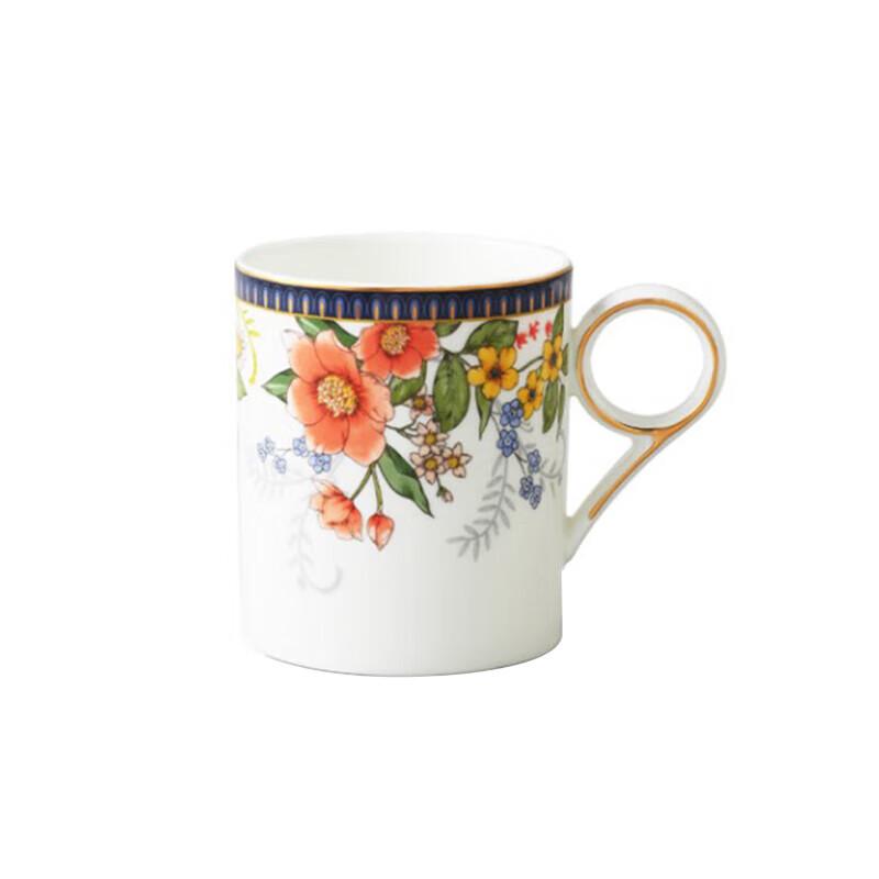 Yongfengyuan Blooming Flowers Ceramic Mug 350ml