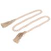 16mm Bead Size Wood Bead Garland 57.87in Boho Wall Hanging Decor Prayer Beads  For Coffee Table