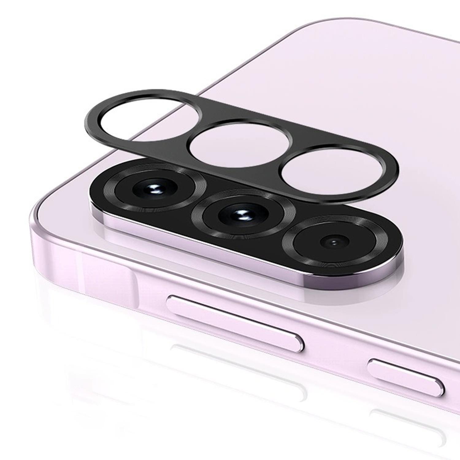 

Для Samsung Galaxy A56 5G Полый протектор объектива Крышка рамки камеры телефона из алюминиевого сплава A