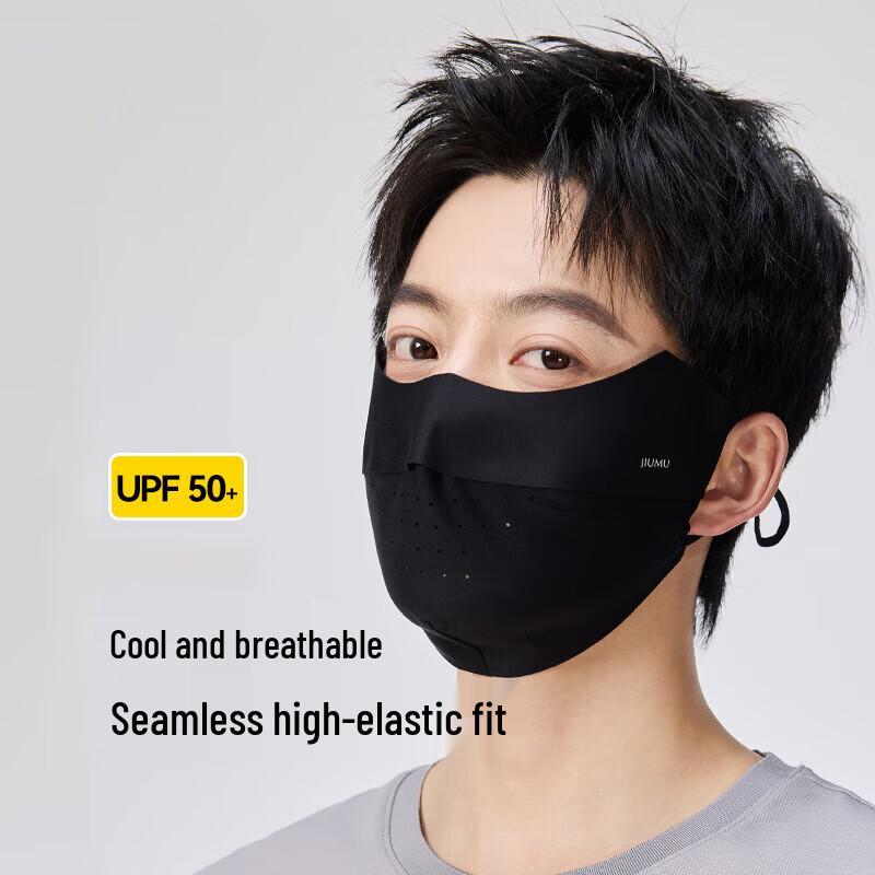 JIUMU Men's Ice Silk Sun Protection Mask MM105