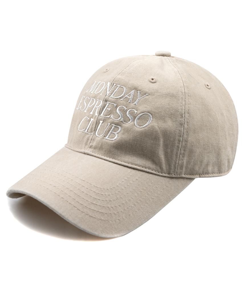 Wig Monday Espresso Club Pigment Ball Cap - Beige
