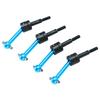 4Pcs Metal   Drive Shaft CVD 70mm for    02 1Celsius10 RC Car Upgrade Parts