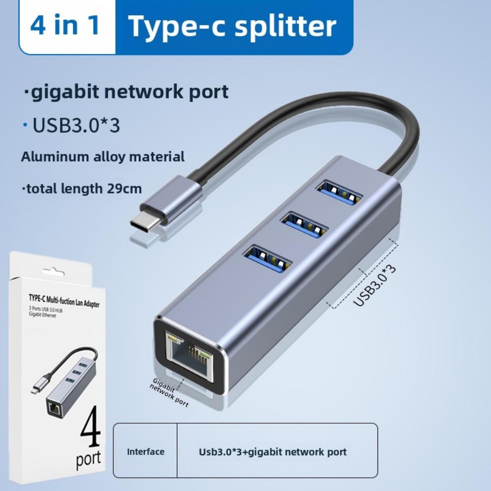 Adaptor USB Gigabit Ethernet Plug and Play 3 0 la Convertor RJ45 pentru Laptop Telefon TV Box Placă de Rețea cu Fir