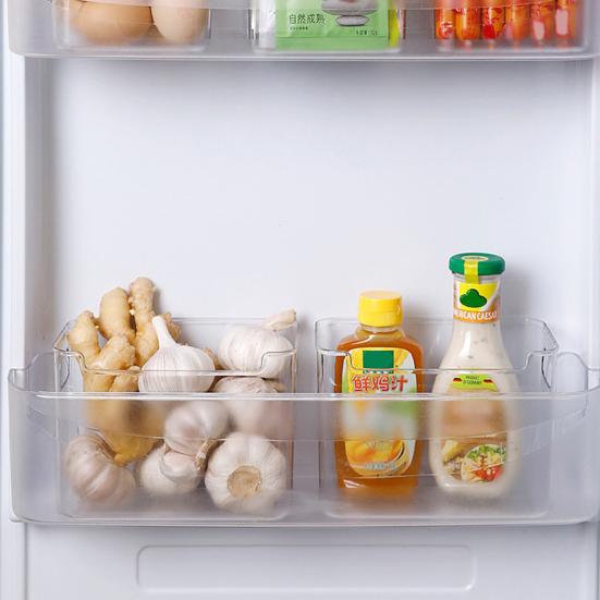 Yousheng Cooling Clear Storage Boxes Extra-Thick Shatterproof PET Containers with Handles Stackable Refrigerator