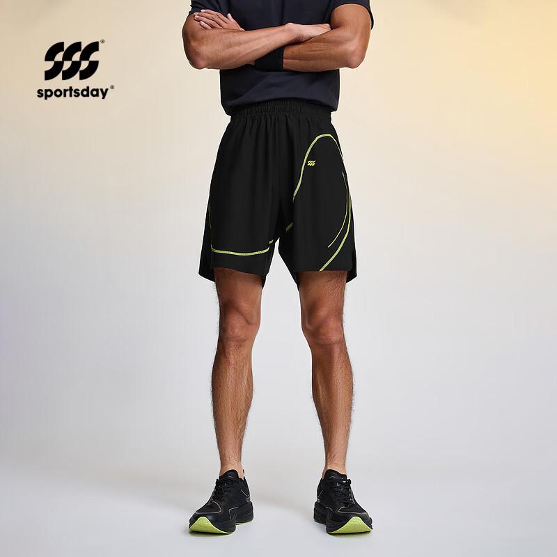 HLA SUWUKOU Men s Casual Color-Block Mid-Length Pants XL 180/88A