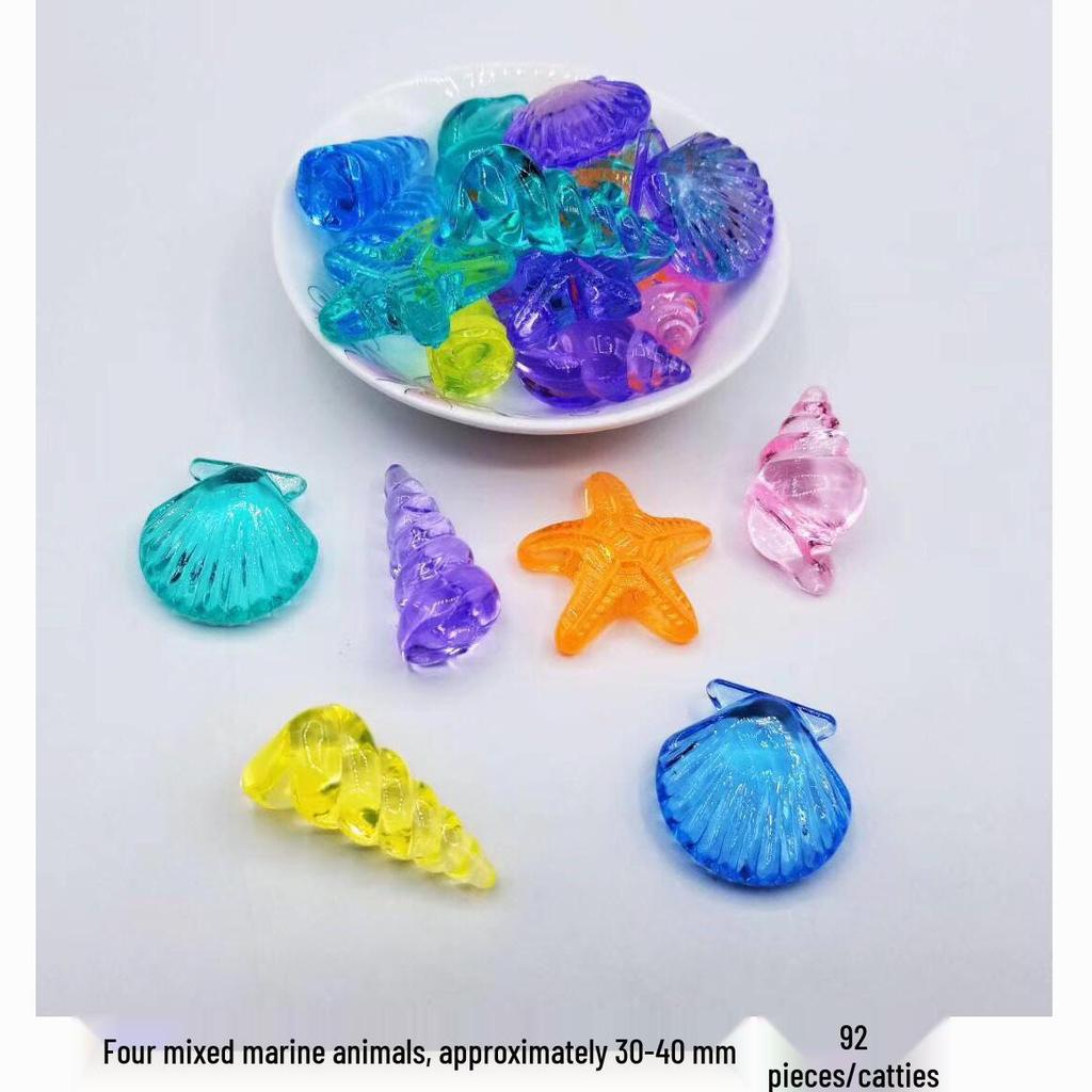 Colorful Mini Acrylic Milk Bottle Cartoon Ornaments - Cute Handmade DIY Decorative Accessories