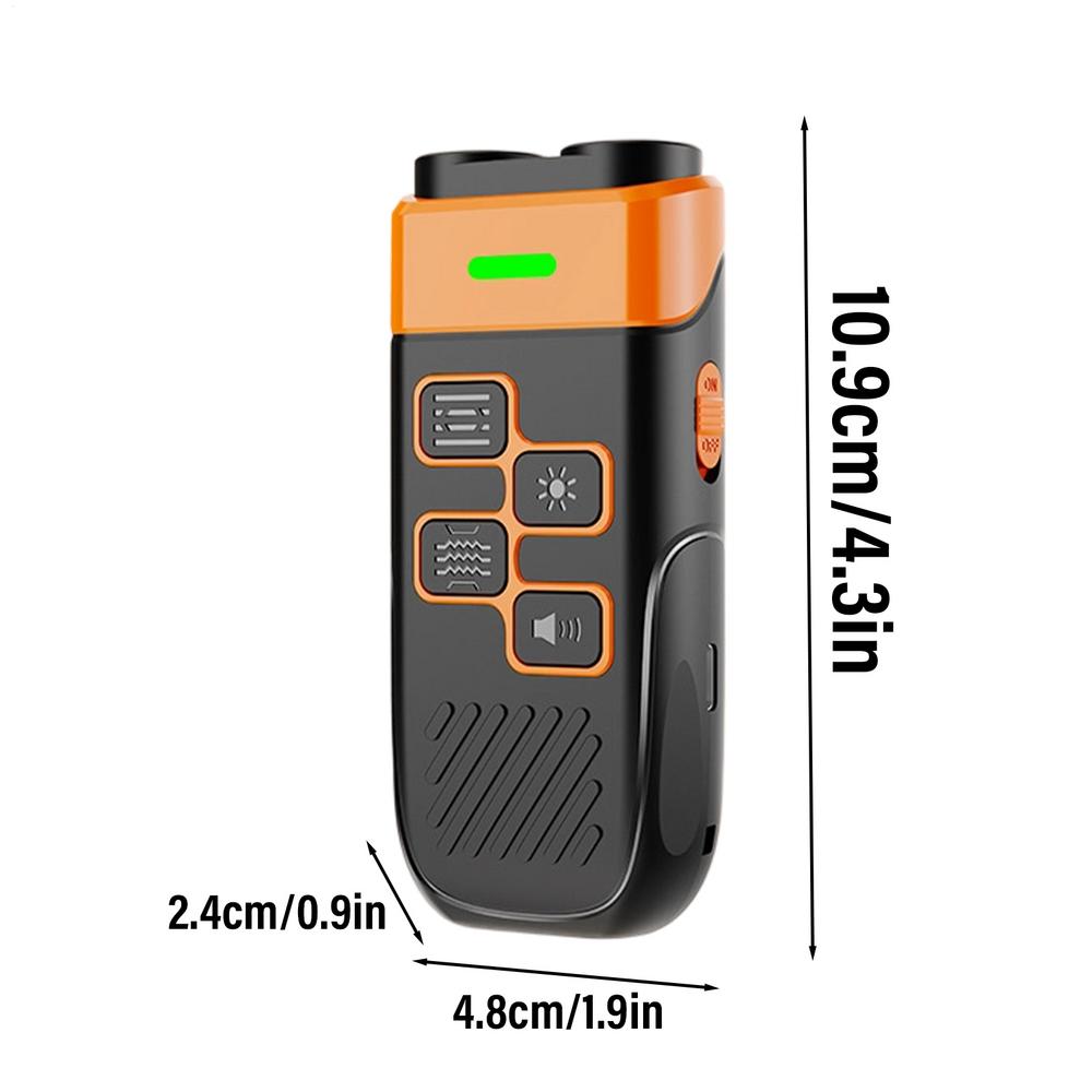 Dog Barking Stopper Ultrasonic Rechargeable Behavior Correct Ultrasonic Bark Stopper for Pets Cat Training Behavior Outdoor чёрный