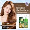 BUBBLE Pao Pao Ran Hair Dye Cream: Natural White Hair Coverage & Pure Plant Essence Care.