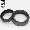 TC 30/31/32/33/34mm ID Black Nitrile Rubber NBR Grooved Lip Spring Gasket Ring Sealing Radial Rotary Shaft Skeleton Oil Seal