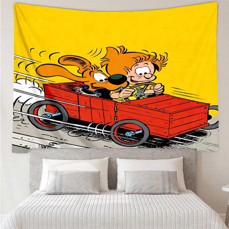 1PC Dog Boule Quick-Dry Tapestry, Unique Design Tapestry, Suitable for Bedroom,Livingroom, Playroom,Heartwarming Holiday Gifts