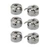 6Pcs Bobbin Case Iron Material Smoothing Surfaces Household Sewing Bobbin Case for Most Sewing Machines